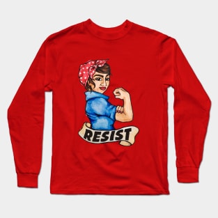 RESIST Long Sleeve T-Shirt